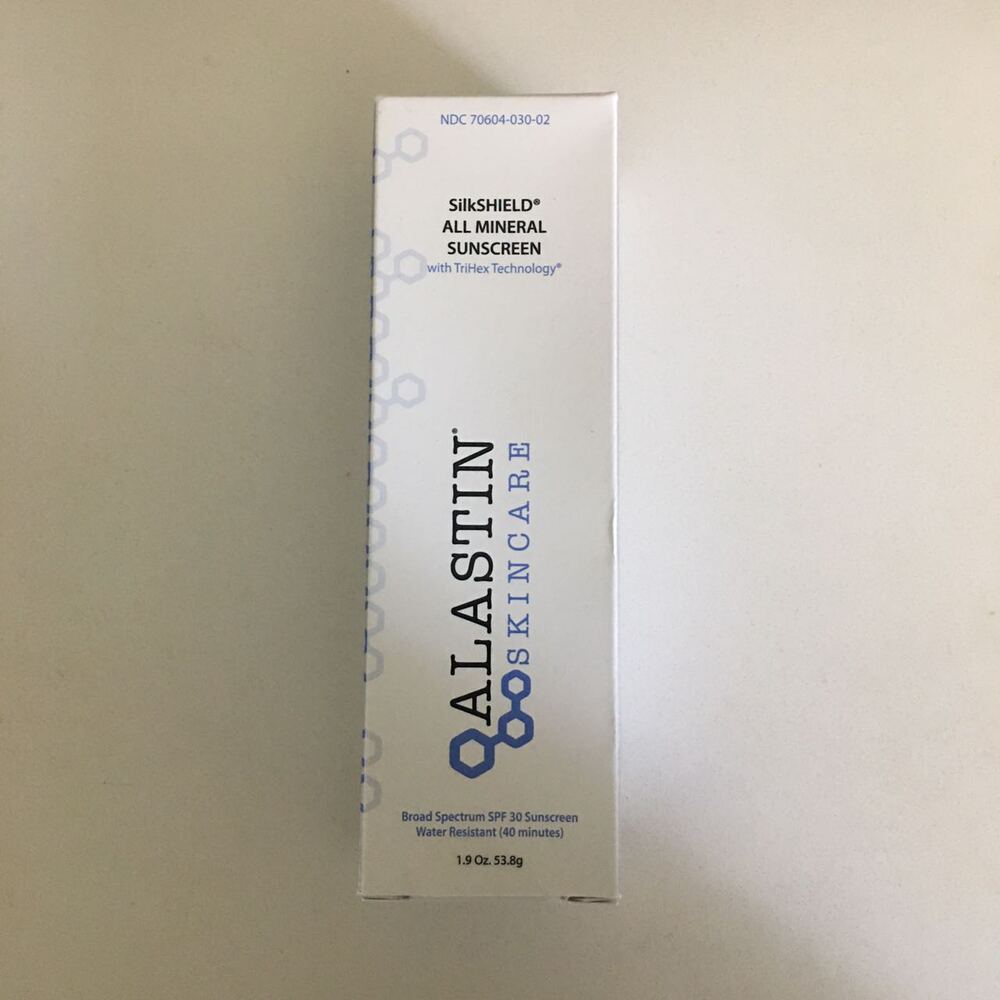 ALASTIN SilkSHIELD All Mineral Sunscreen SPF 30 with TriHex Technology EXP 02/27